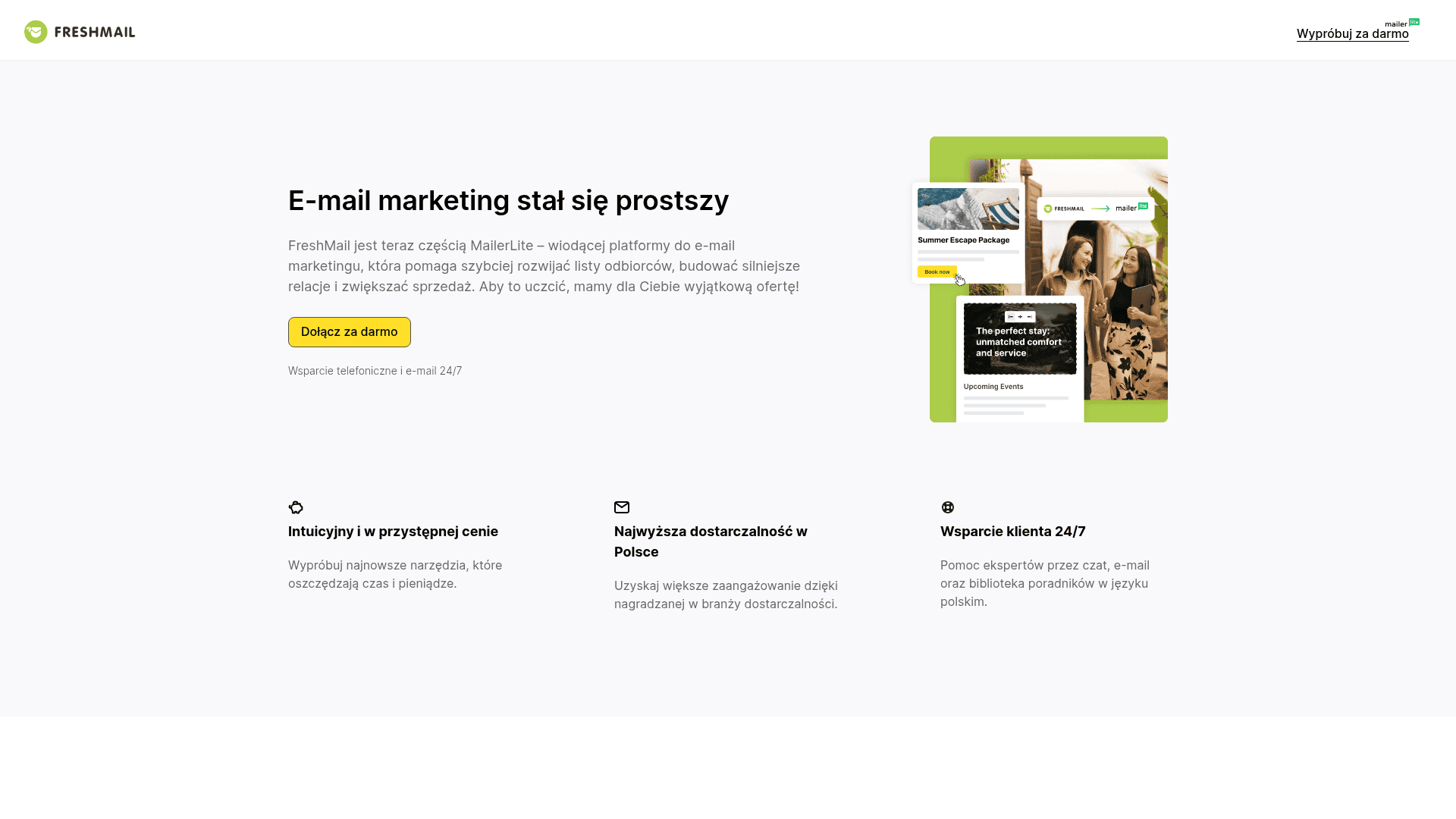 E-mail marketing na stronie BeMagazyn.pl, narzędzia do promocji i sprzedaży online.