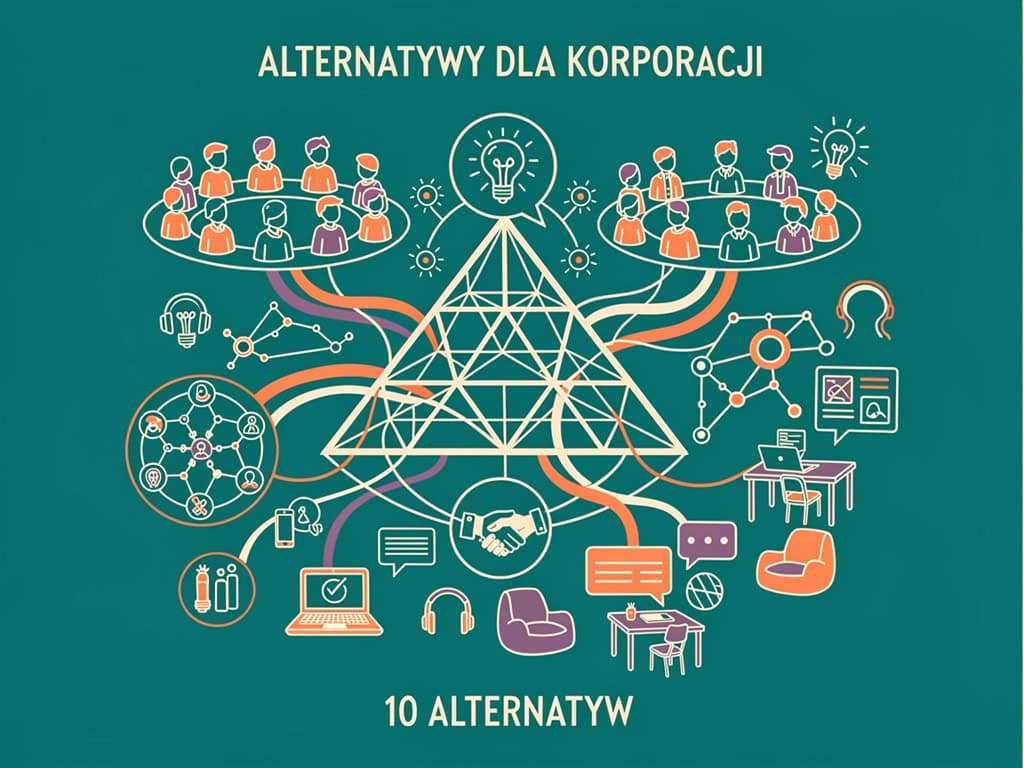 Zastanów się nad alternatywami dla korporacji i nowoczesnymi rozwiązaniami biznesowymi.
