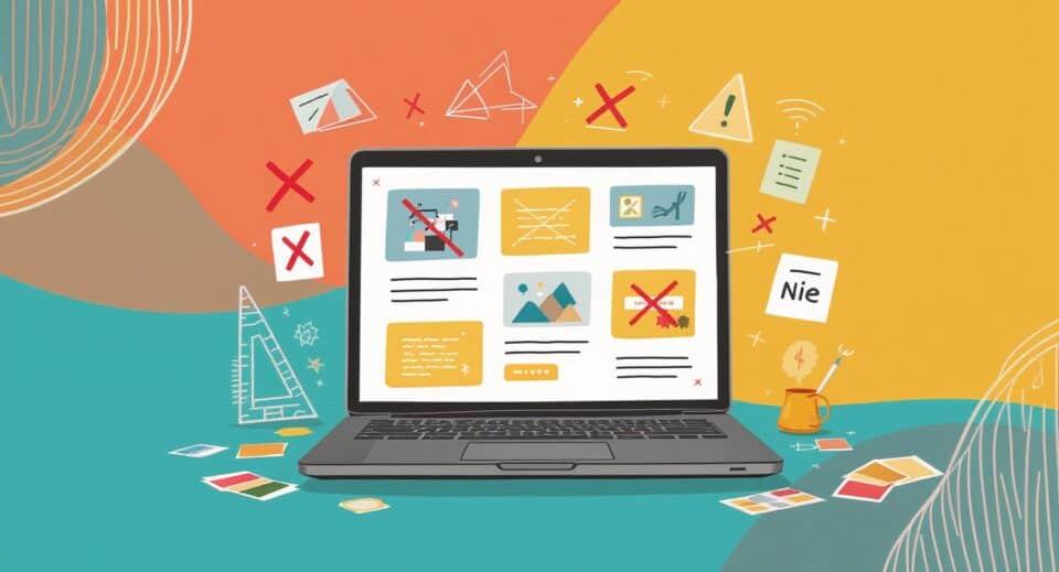 10 błędów w projektowaniu grafik na linkedin