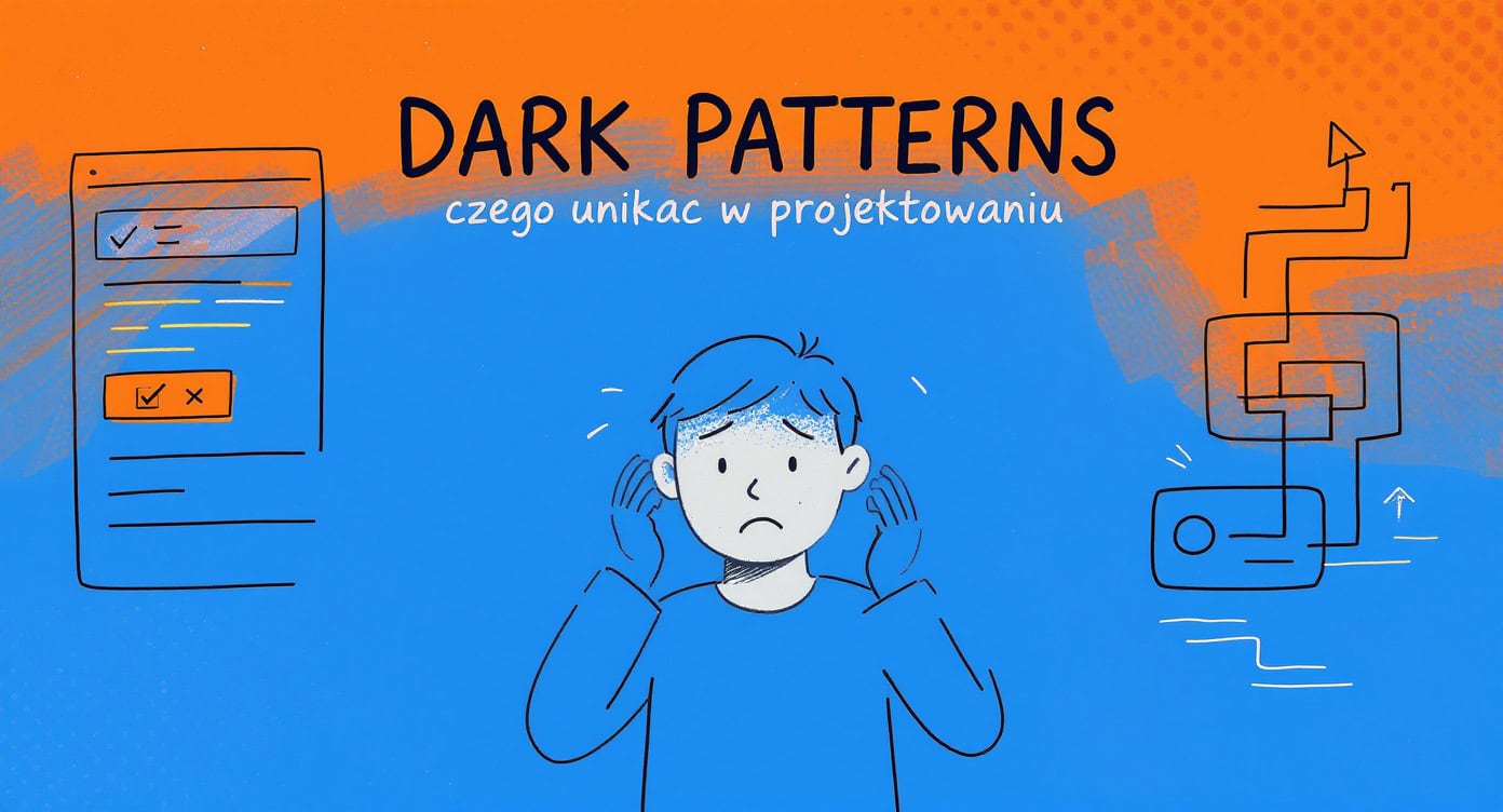 Dark patterns: czego unikać w projektowaniu