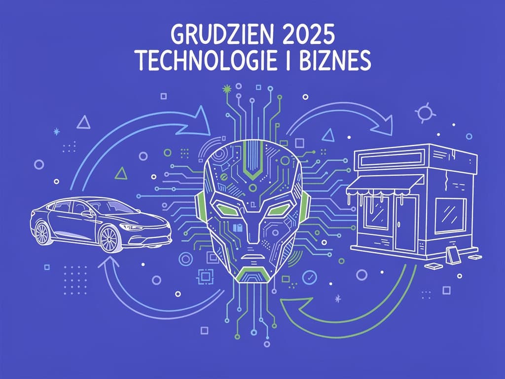 Grudzień 2025: Nvidia kupuje przyszłość, Waymo rewolucjonizuje AI, a retail stacjonarny walczy o przetrwanie - odkryj kluczowe zmiany!