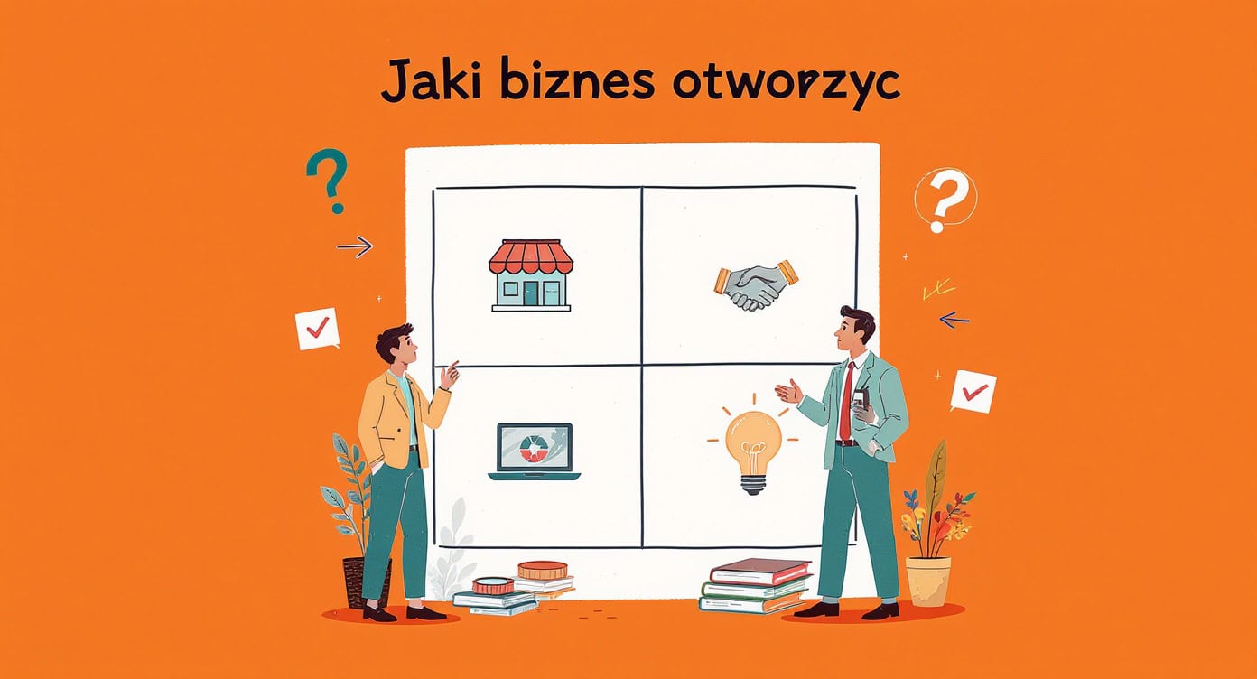 Jaki biznes otworzyć – macierz decyzyjna przedsiębiorcy