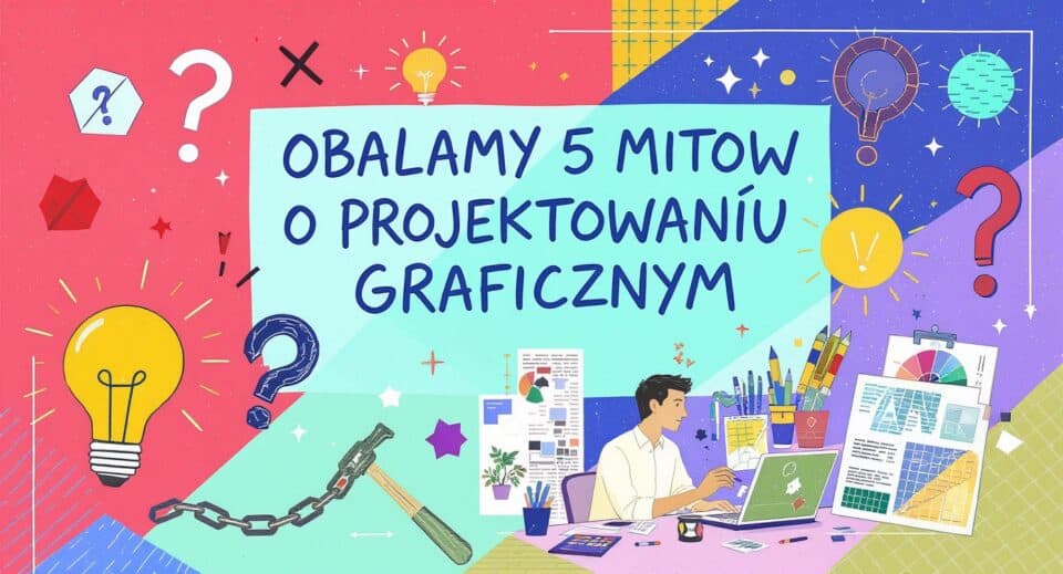 Obalamy 5 mitów o projektowaniu graficznym