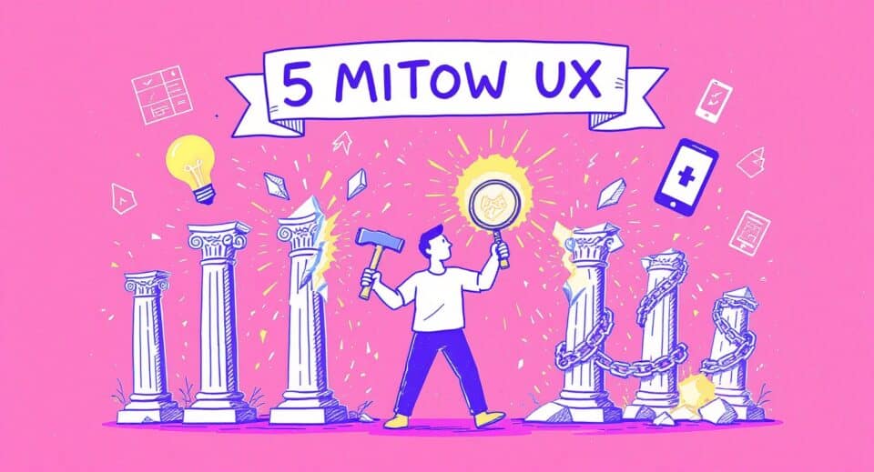 Obalamy 5 mitów o projektowaniu ux