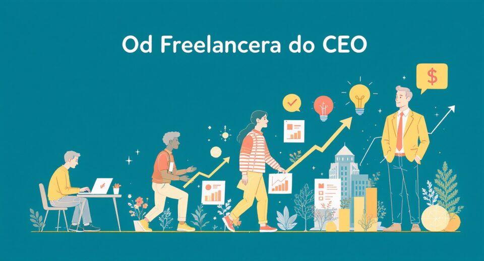 Pomysł na firmę jednoosobową – od freelancera do CEO