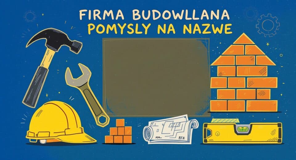 10 pomysłów na nazwę firmy budowlanej