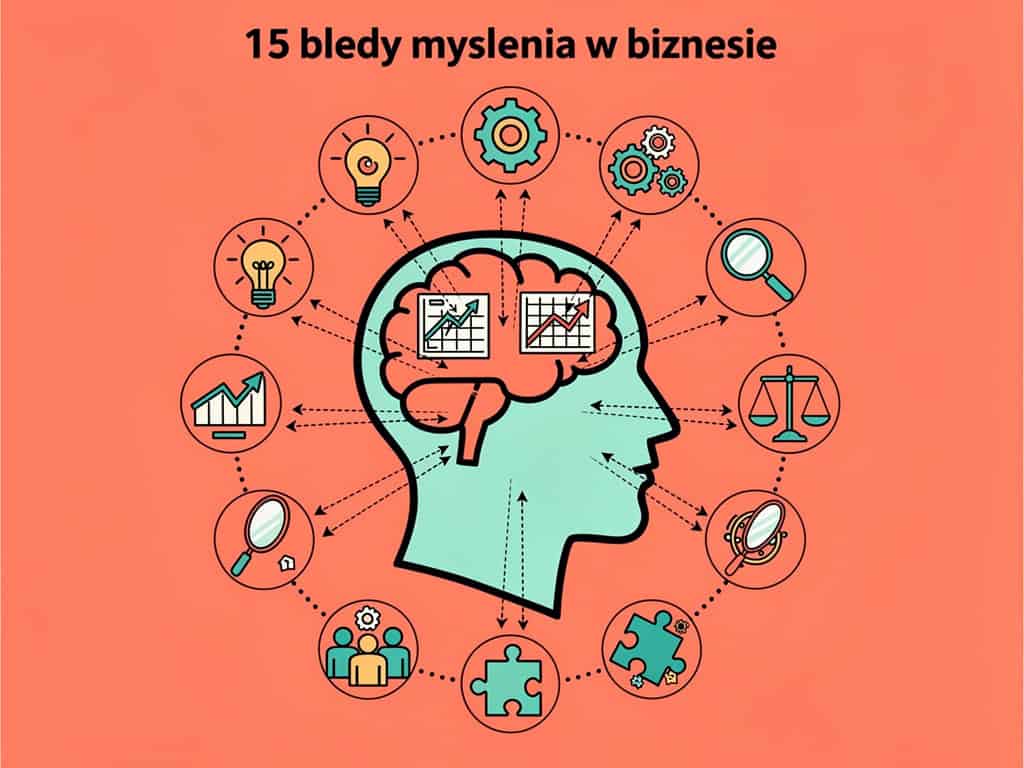 Myśl błędów w biznesie, analiza i unikanie pułapek, kreatywność i strategia, innowacje i rozwój, zar.