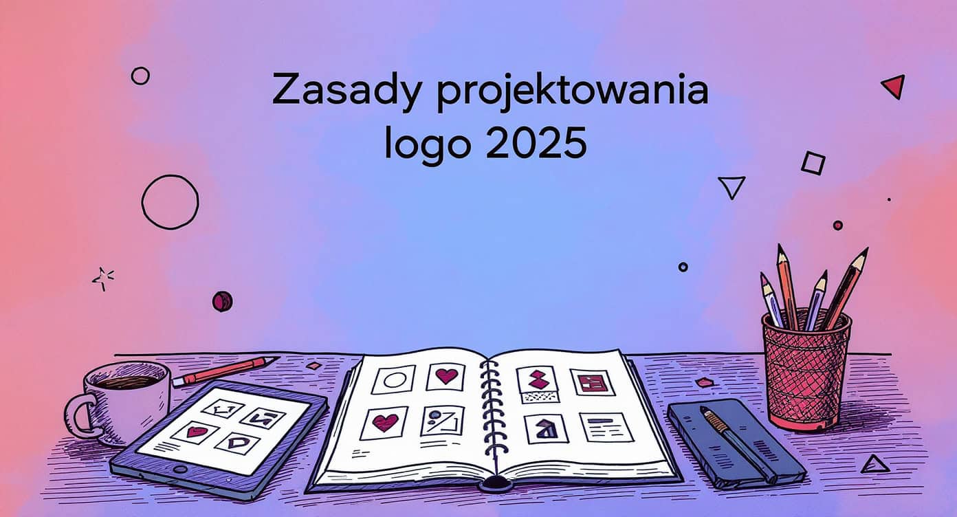 25 zasad projektowania logo, które musisz znać w 2025